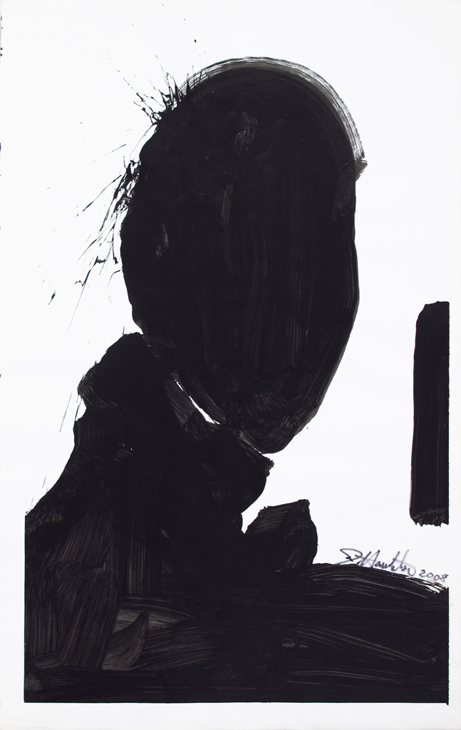 Richard Hambleton - Shadow Head Portrait - 2008