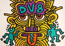 Keith Haring - Club DV8 San Francisco - 1987