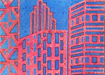 Sabina Forbes II - Near Chrysler Building, Abstracted - 2011