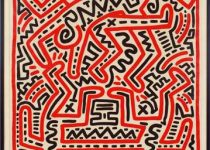 Keith Haring - Fun Gallery Exhibition Announcement - 1983