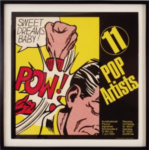 Roy Lichtenstein - Sweet Dreams Baby for 11 Pop Artists exhibition - 1969