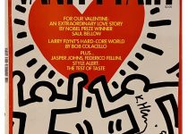 Keith Haring - Vanity Fair Magazine Cover - 1984