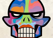 Matt Siren and Tony DePew - Skull Collab with Tony DePew - 2021