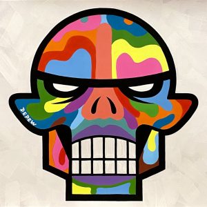 Matt Siren - Skull Collab with Tony DePew - 2021