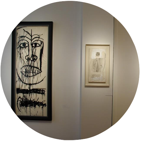 Jean Michel Basquiat and Paul Ganguin - Parallel Genius - 2007