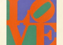 Robert Indiana - The Philadelphia LOVE (with Poetry Wherefore The Punctuation of the Heart) - 1975
