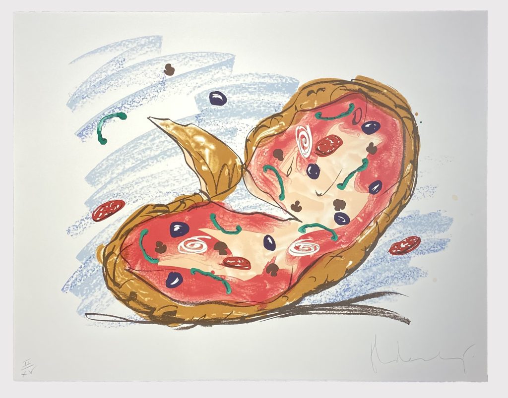 Claes Oldenburg - Pizza Palette (1996)