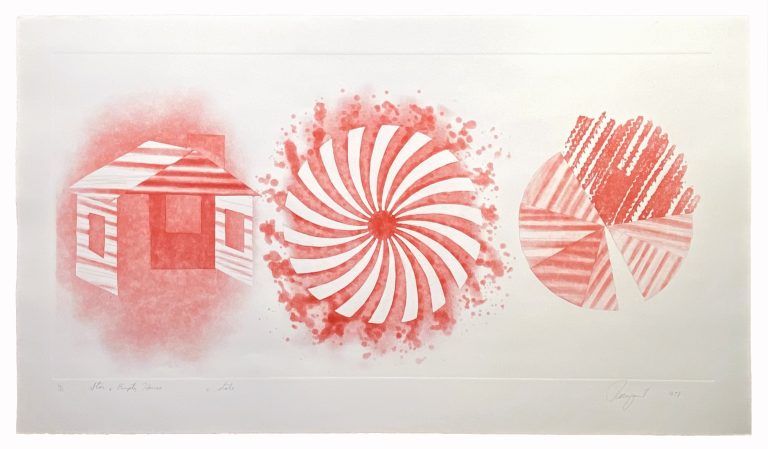 James Rosenquist - Star and Empty House 2nd State (1978)