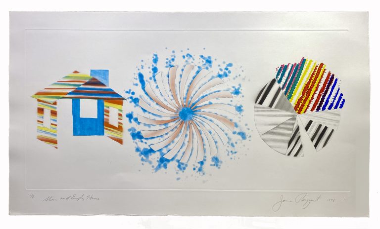 James Rosenquist - Star and Empty House (1978)
