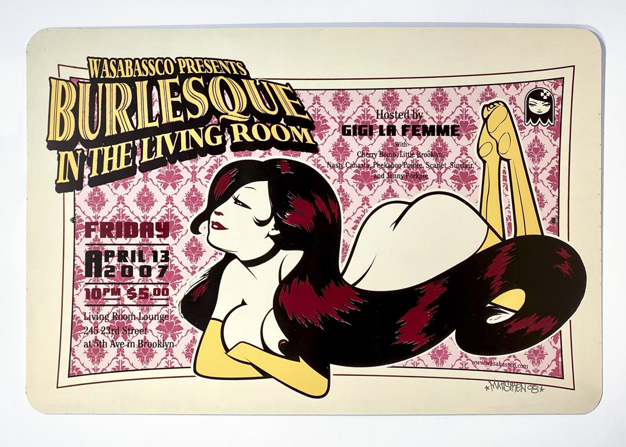Matt Siren - Wasabassco Presents Burlesque Living Room - 2008