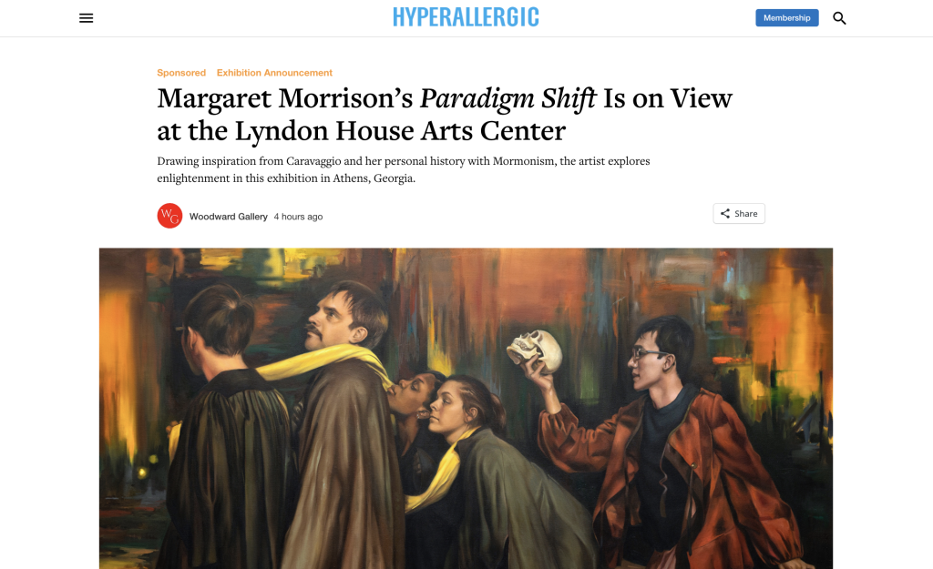 Margaret Morrison - HYPERALLERGIC