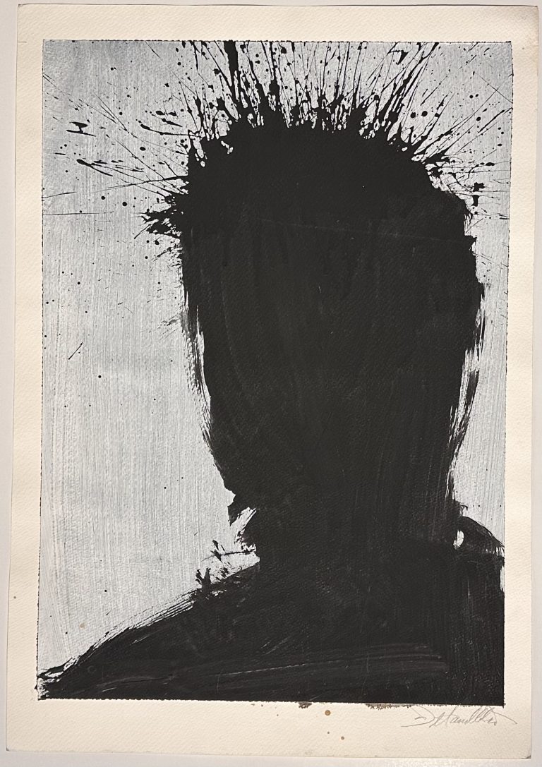 Richard Hambleton - Shadow Head Portrait - 2002