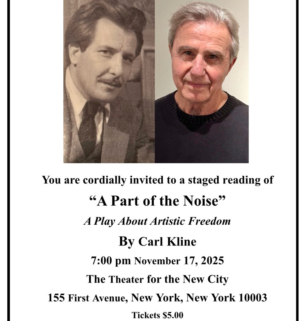 A Part of the Noise - Based on the Life and Times of Franz Kline